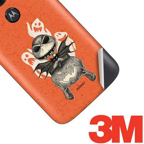 Disney The Nightmare Before Christmas The Pumpkin King Moto E5 Play Skin